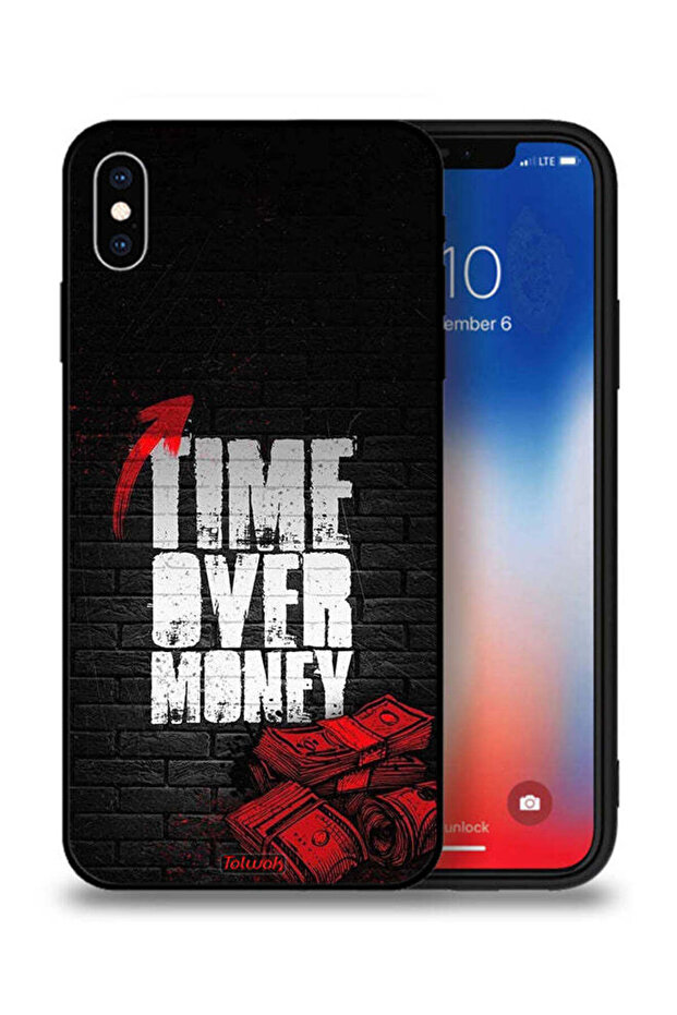جراب حماية لجهاز iPhone XS من Apple - الوقت على المال