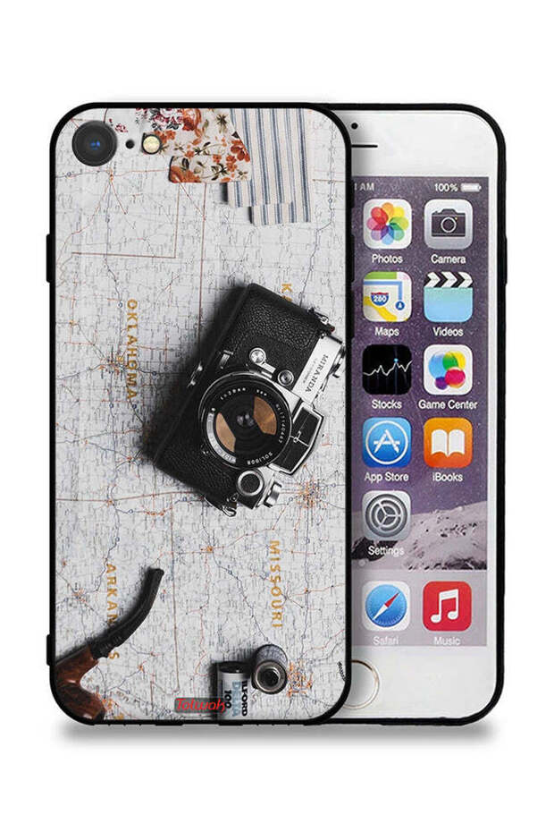 جراب حماية Apple iPhone SE (2020) بكاميرا كلاسيكية