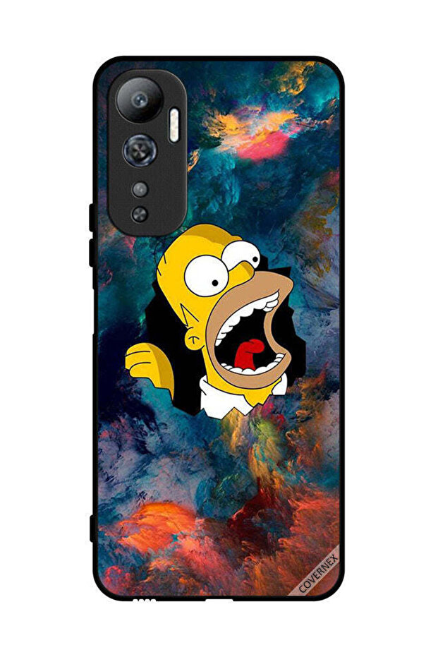 غطاء حماية لهاتف Infinix Hot 20 Simpson