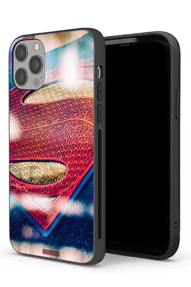 جراب حماية لجهاز Apple iPhone 12 Pro بشعار سوبرمان