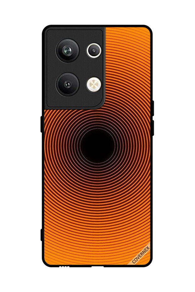 غطاء حماية لهاتف Oppo Reno 9 Pro Plus بنمط دوائر