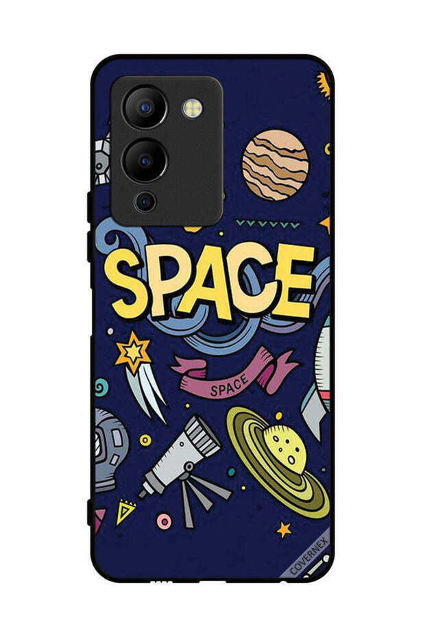 غطاء حماية لهاتف Infinix Note 12 G96 Space Art