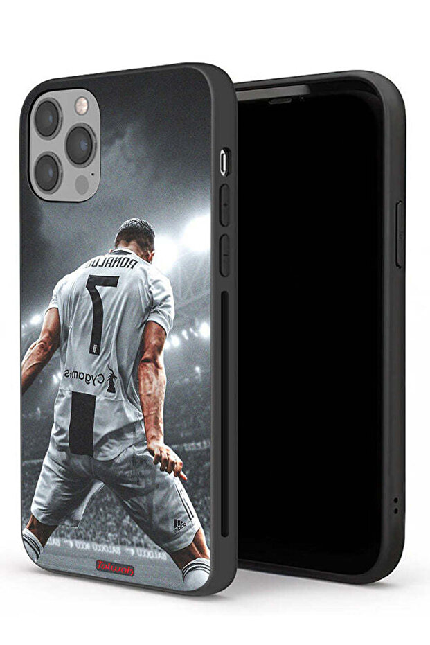 جراب حماية لهاتف Apple iPhone 12 Pro Max بطبعة احتفال كريستيانو رونالدو