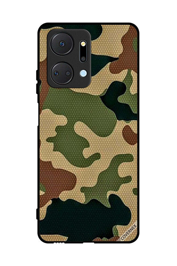 غطاء حماية لهاتف Honor X7a بتصميم مموه