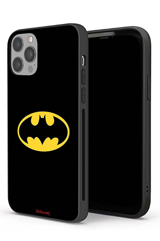 جراب حماية لهاتف Apple iPhone 12 Pro Max بشعار باتمان