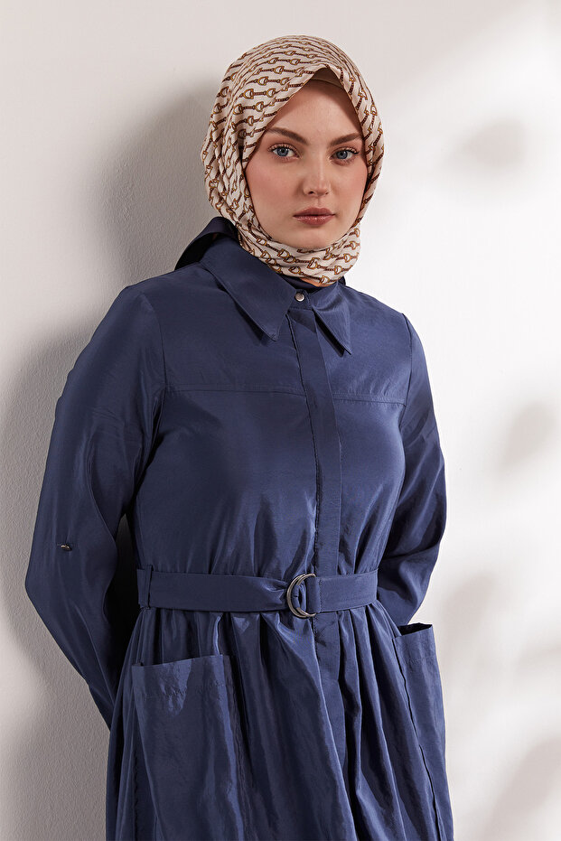 Kemerli Paraşü Elbise - 4