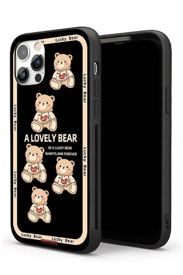 جراب حماية لجهاز Apple iPhone 11 Pro بتصميم دب جميل