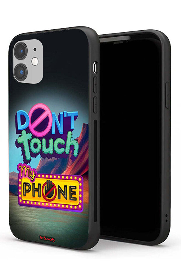 Apple iPhone 11 Protective Case Do Not Touch My Phone