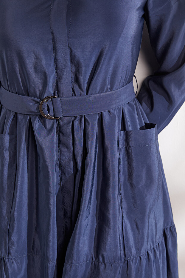 Kemerli Paraşü Elbise - 5