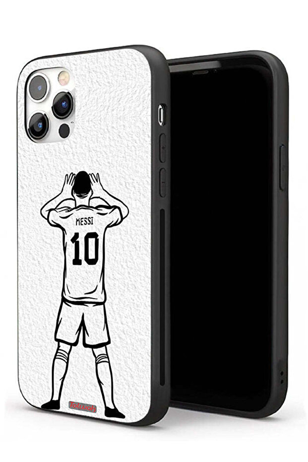 جراب حماية لجهاز Apple iPhone 11 Pro بتصميم ميسي سكيتش