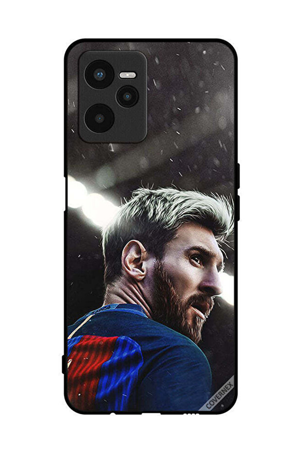 غطاء حماية لهاتف Realme C35 ميسي يبحث عن