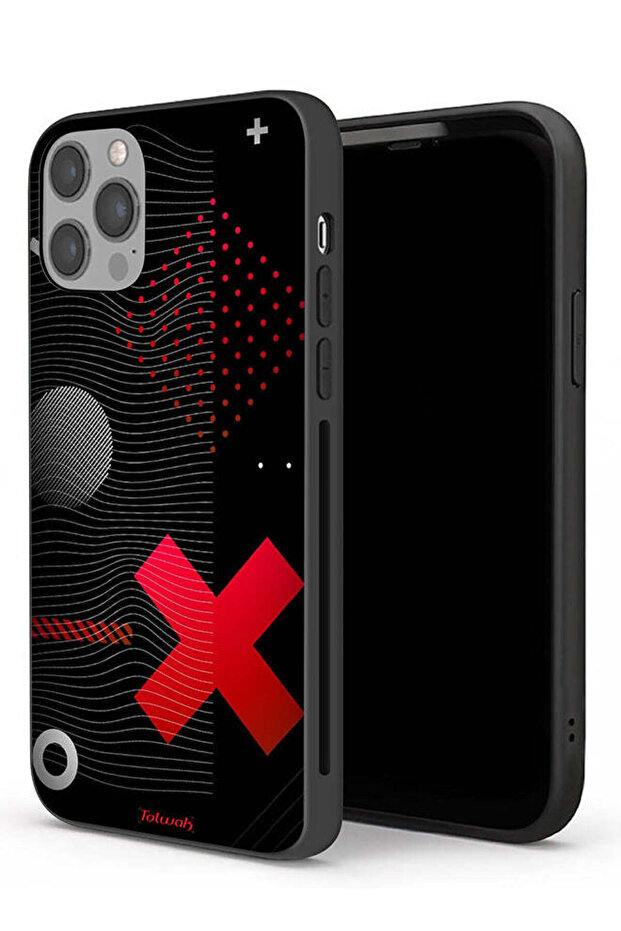 جراب حماية لجهاز Apple iPhone 12 Pro Max بعلامة الصليب