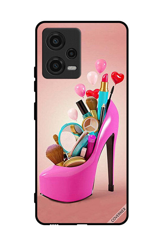 غطاء حماية لهاتف Xiaomi Poco X5 مع أدوات مكياج