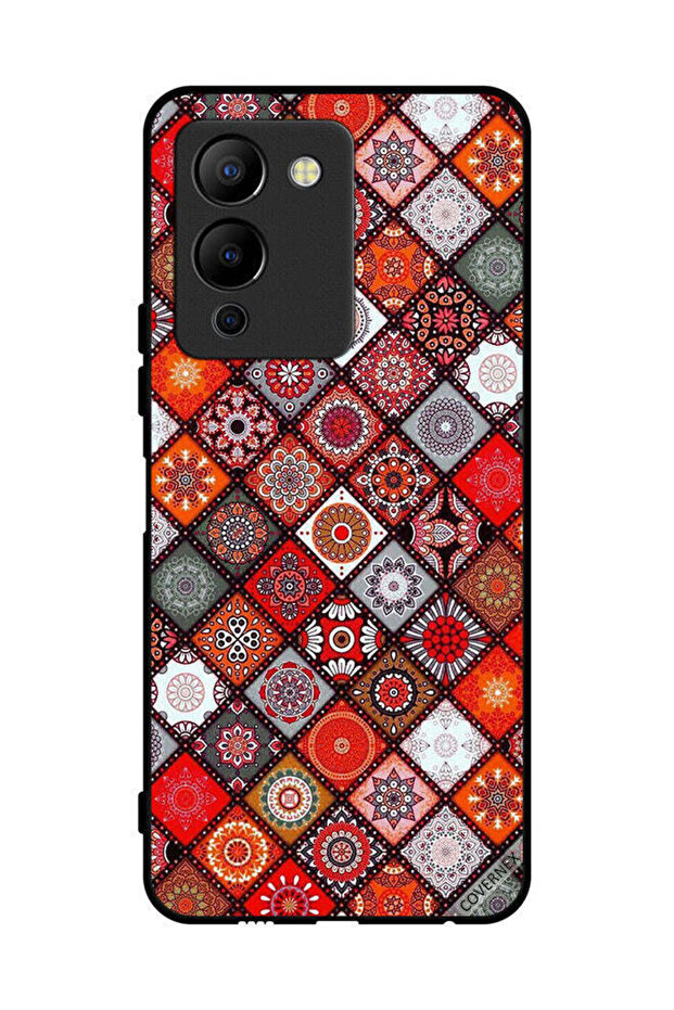 غطاء حماية لهاتف Infinix Note 12 G96 بتصميم ماندالا