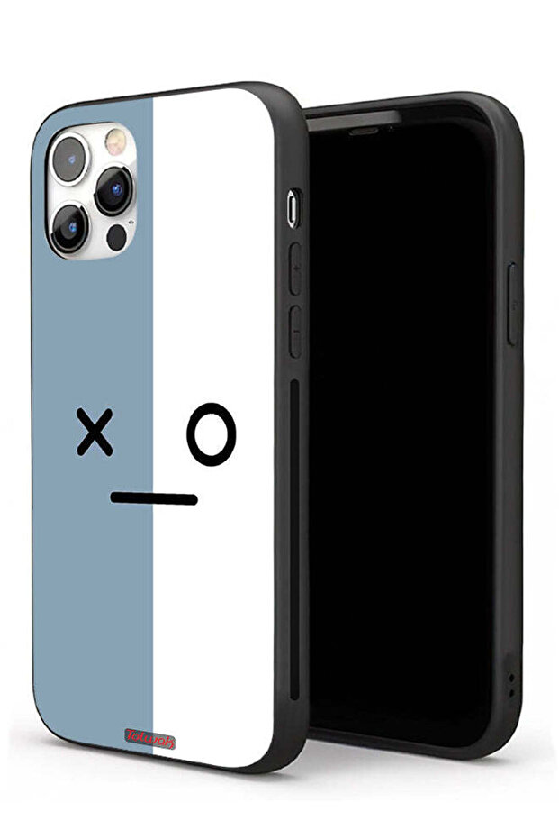 غطاء حماية لجهاز Apple iPhone 11 Pro Max بأيقونات الوجه