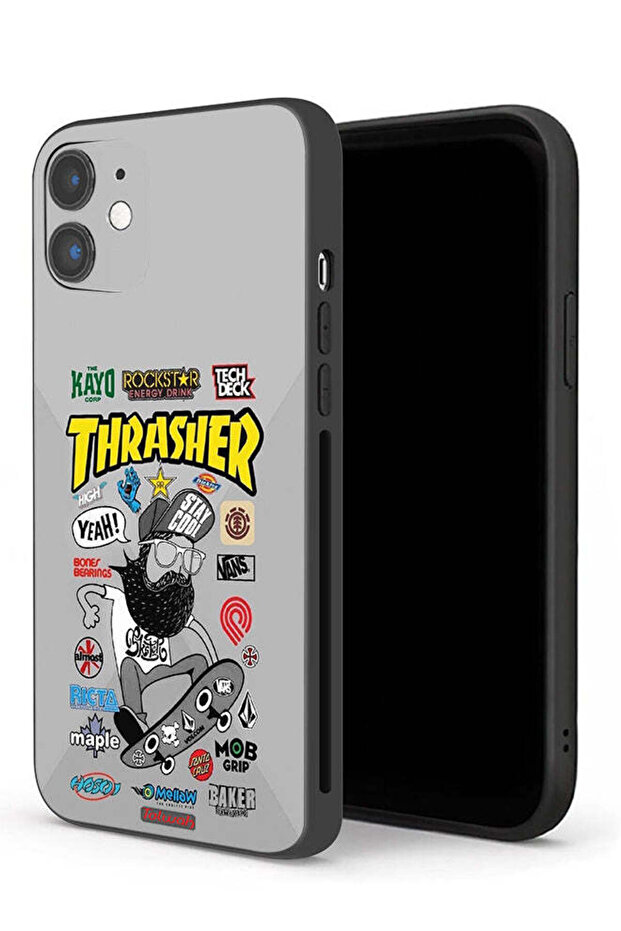 Apple iPhone 12 Protective Case Thrasher Sticker - 1