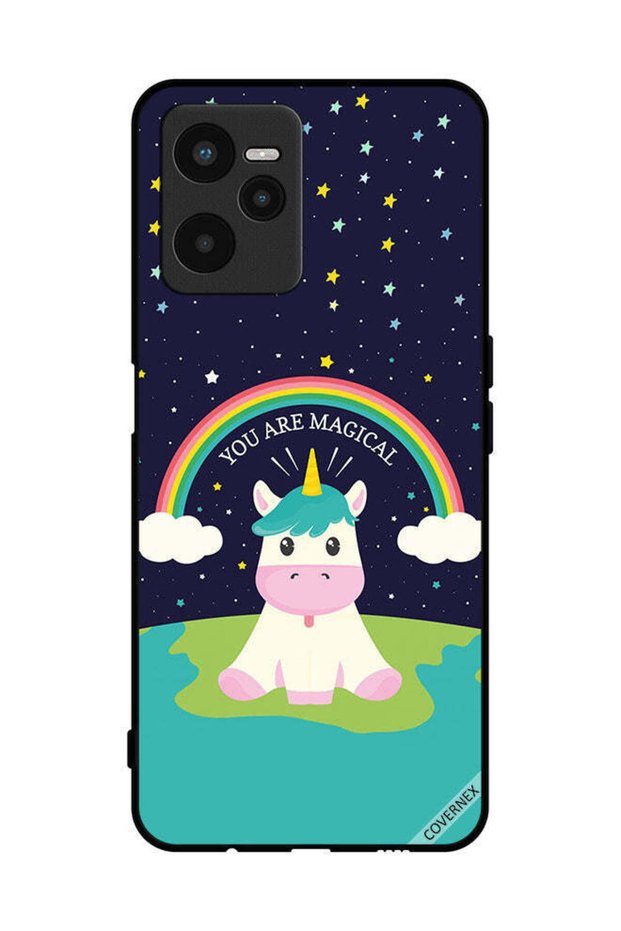 غطاء حماية لهاتف Realme C35 Magical Unicorn