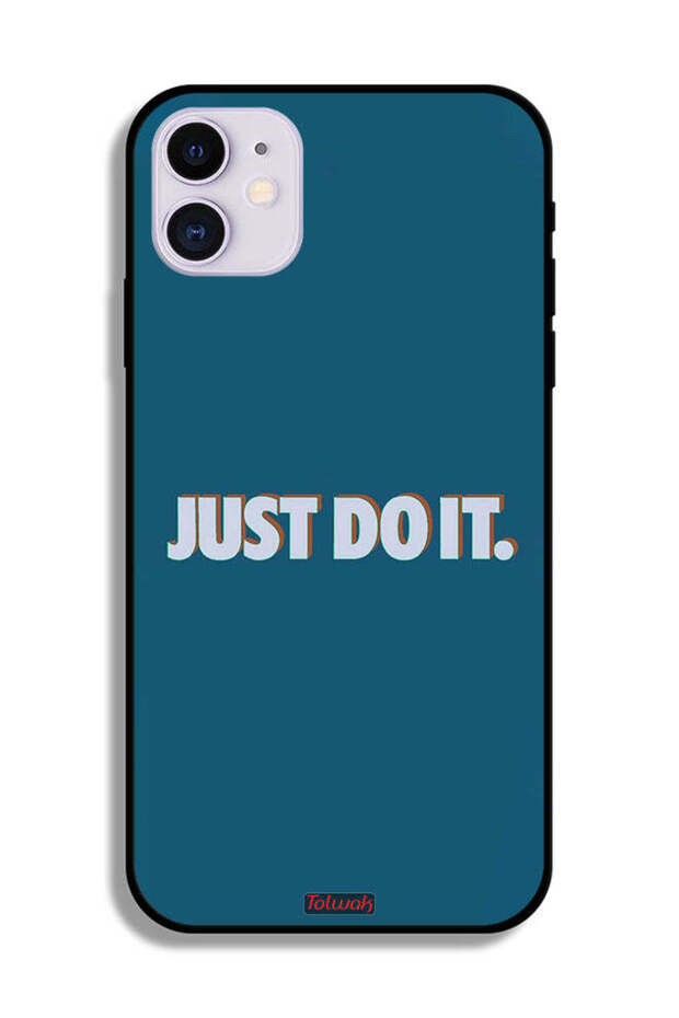 جراب حماية لجهاز Apple iPhone 11 - Just Do It - 2