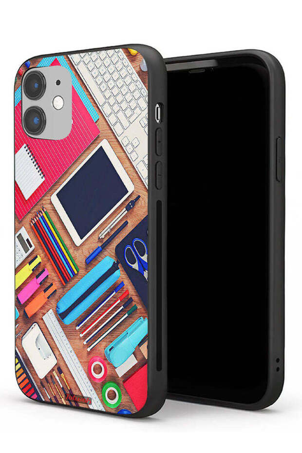 Apple iPhone 11 Protective Case Girl Hobby Desk