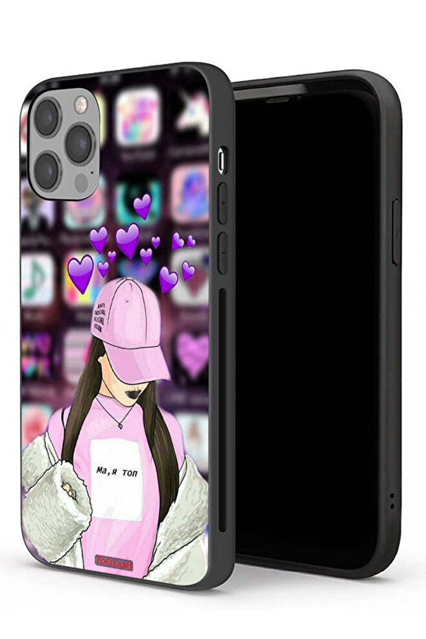 جراب حماية لجهاز Apple iPhone 12 Pro Max من Anti Social Club