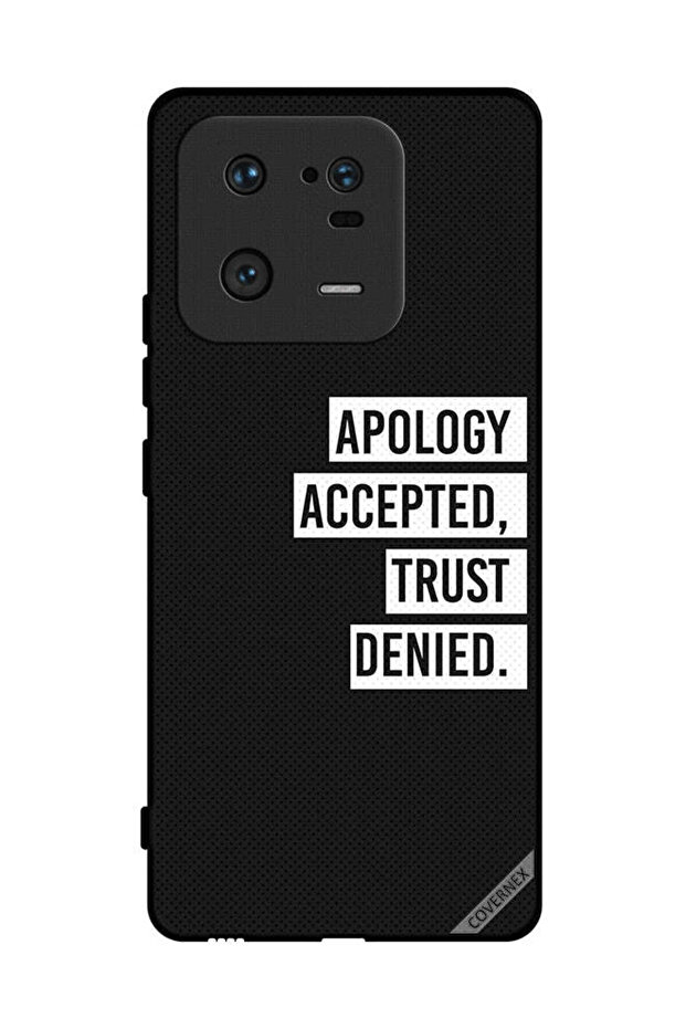 غطاء حماية لهاتف Xiaomi 13 Pro اعتذار مقبول ثقة مرفوضة