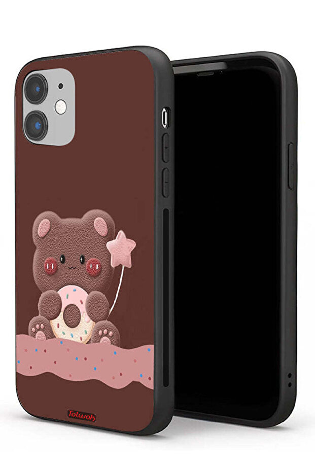 Apple iPhone 11 Protective Case Donut Bear