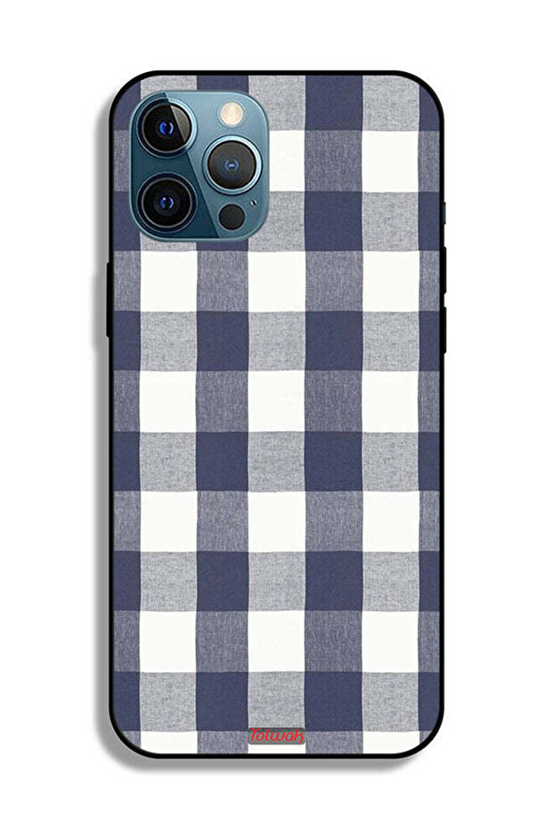 Apple iPhone 12 Pro Max Protective Case Cloth Pattern - 2