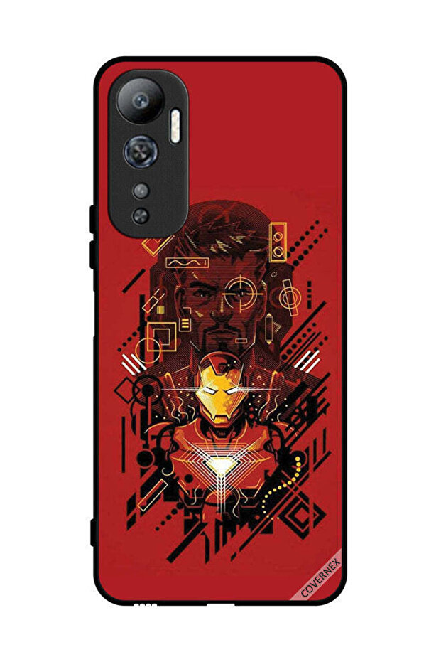 غطاء حماية لهاتف Infinix Hot 20 Iron Man