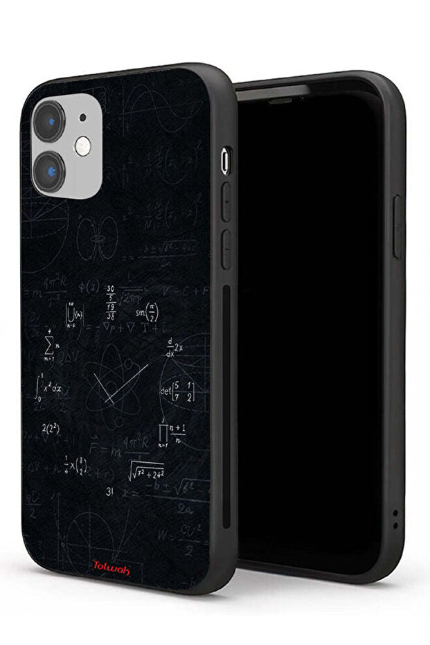 Apple iPhone 11 Protective Case Maths Clock - 1