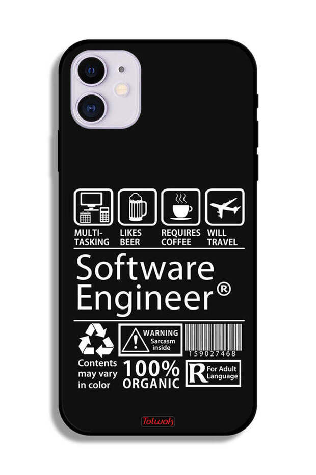 ملصق غطاء حماية لجهاز Apple iPhone 12 mini - مهندس برمجيات - 2