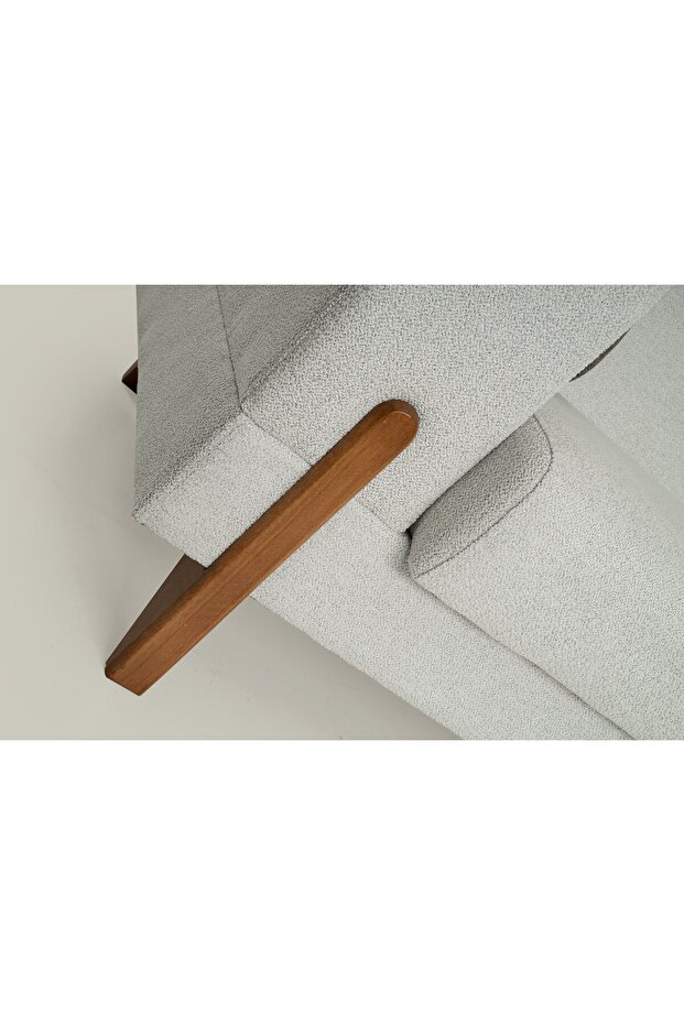 Zara Ahşap Ayaklı 3+3+1 Koltuk Takımı - 4