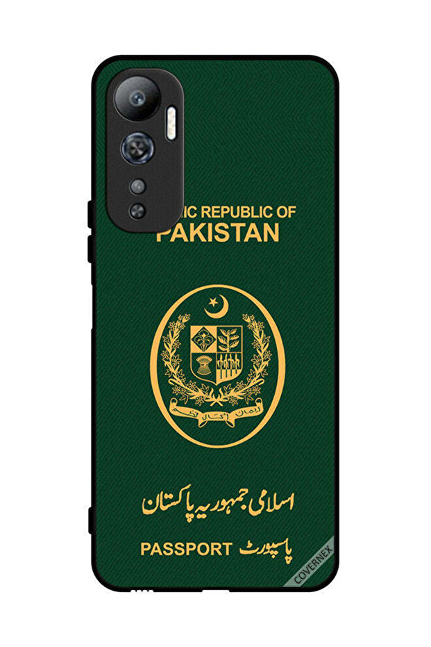 غطاء حماية لهاتف Infinix Hot 20 بنمط جواز السفر الباكستاني