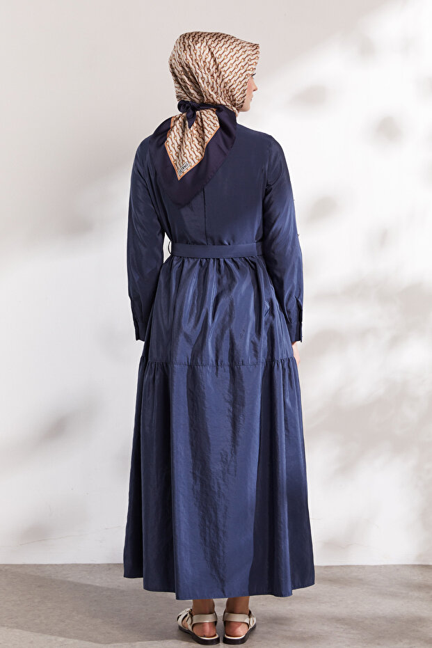 Kemerli Paraşü Elbise - 2