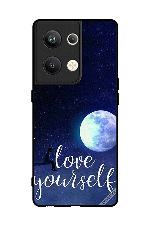 غطاء حماية لهاتف Oppo Reno 9 Pro Plus - أحب نفسك