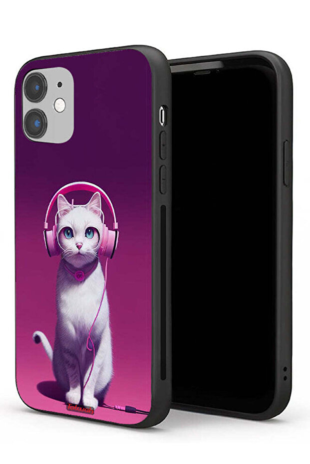 Apple iPhone 11 Protective Case Cute Kitten