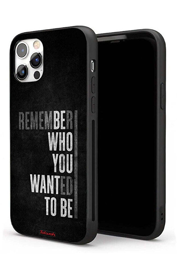 جراب حماية لجهاز Apple iPhone 11 Pro Max تذكر من أردت أن تكون