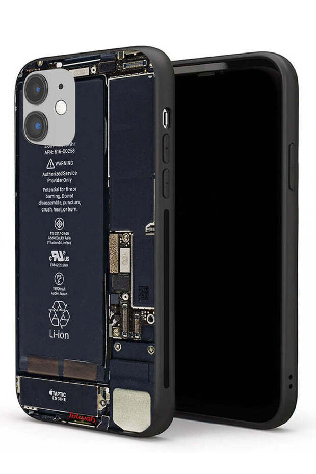 Apple iPhone 11 Protective Case Phone Circuit Pattern