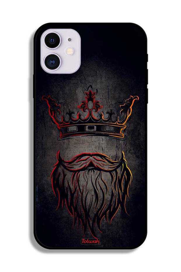 غطاء حماية لجهاز Apple iPhone 11 بتصميم King Artwork - 2