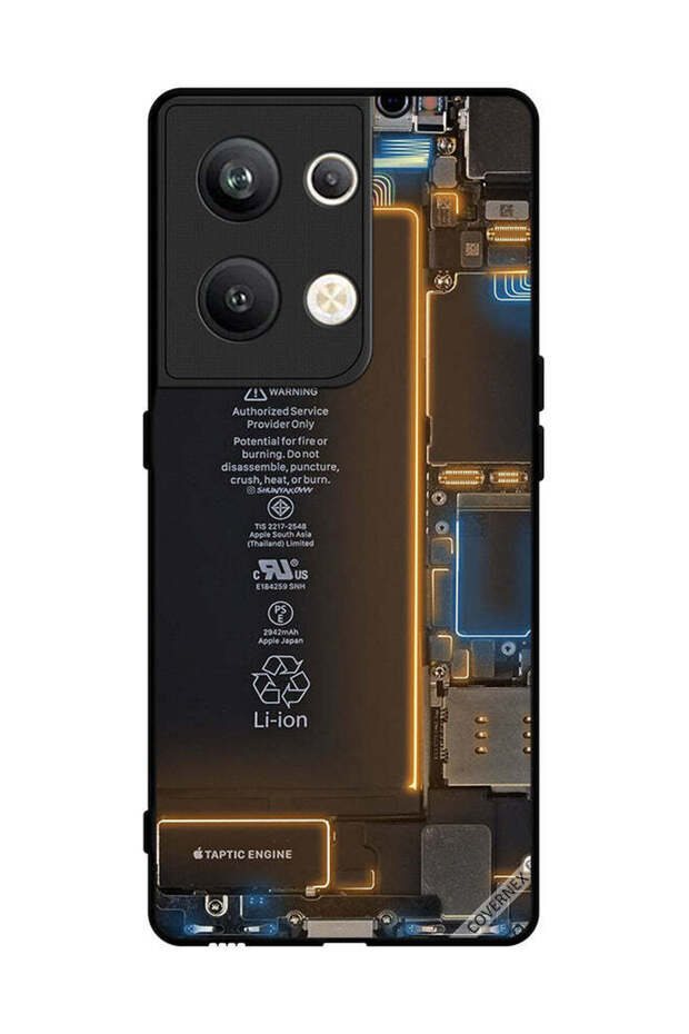 غطاء حماية لهاتف Oppo Reno 9 Pro Plus بنمط داخلي خلفي