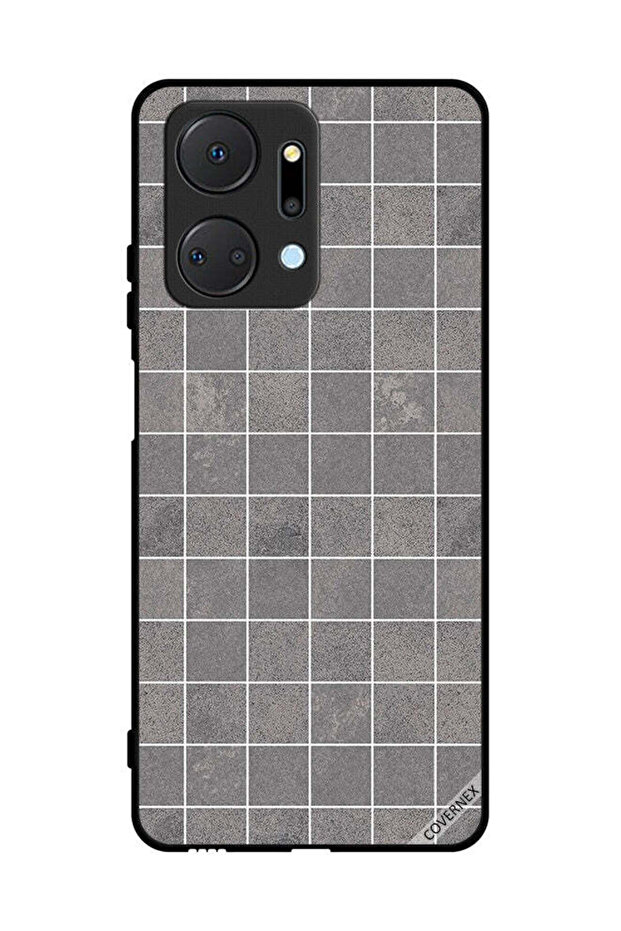 غطاء حماية لهاتف Honor X7a بنمط بلاط