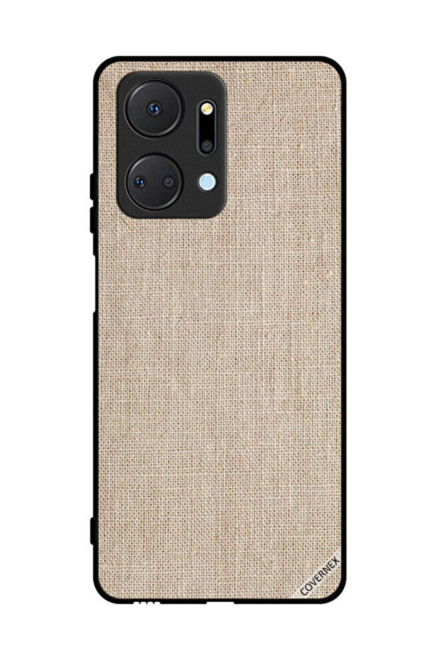 غطاء حماية لهاتف Honor X7a مصنوع من القماش