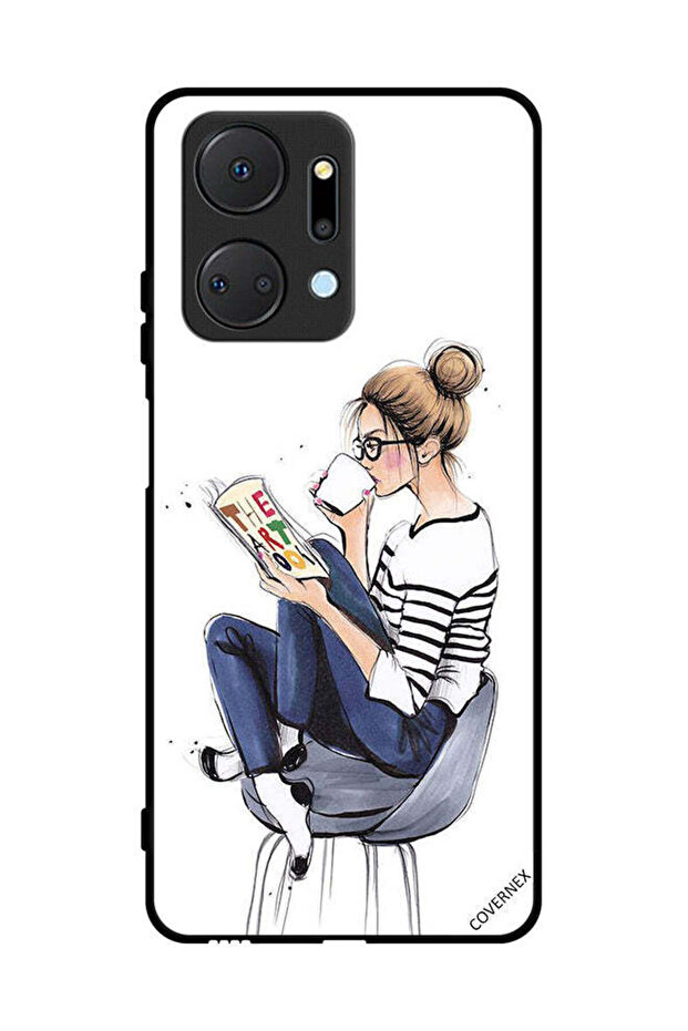 غطاء حماية لهاتف Honor X7a - قراءة كتاب الفن