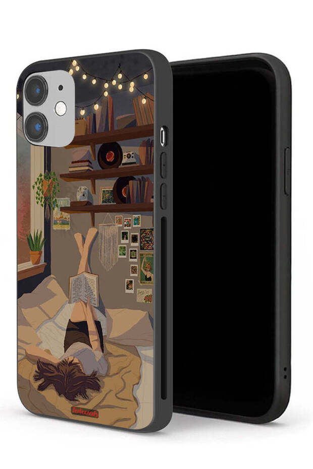 حافظة حماية لجهاز Apple iPhone 12 لدراسة الفن