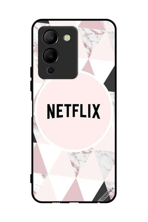 غطاء حماية لهاتف Infinix Note 12 Pro 5G مع خلفية Netflix