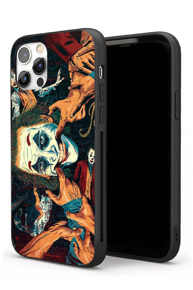 غطاء حماية لجهاز Apple iPhone 11 Pro Max برسومات الجوكر