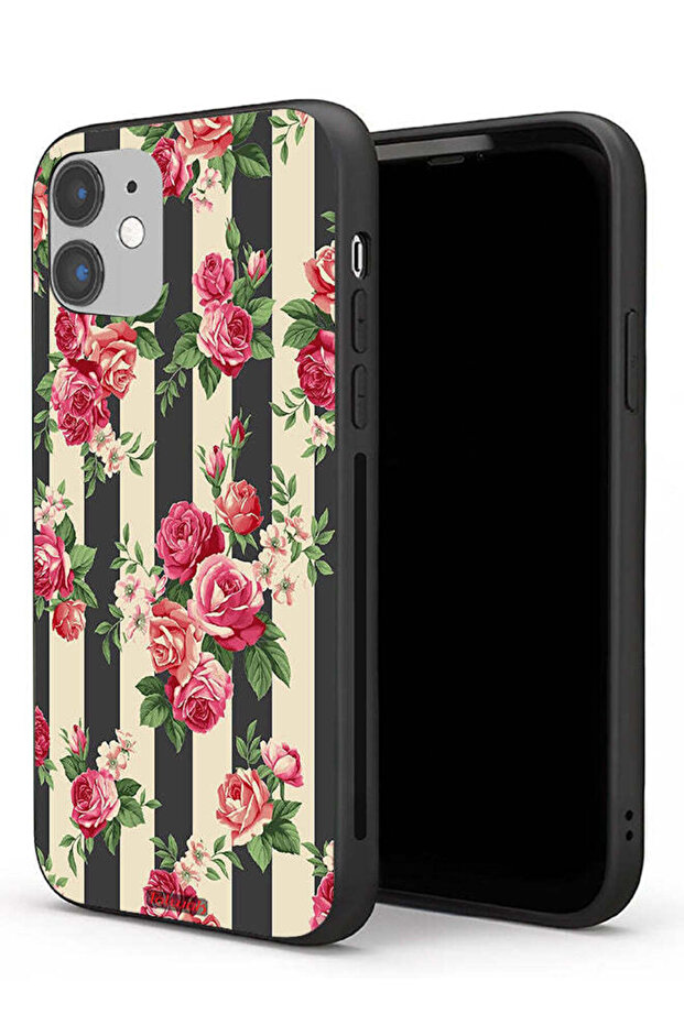 Apple iPhone 11 Protective Case Roses Pattern - 1