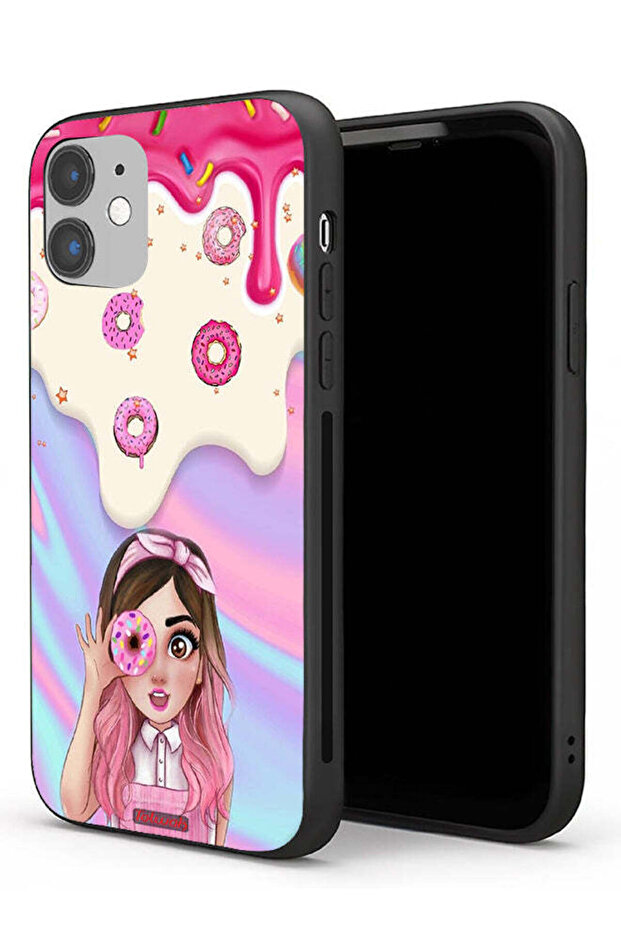 Apple iPhone 11 Protective Case Holding Donut