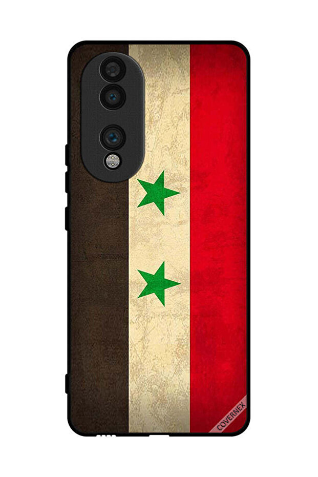 غطاء حماية لهاتف Honor 70 علم سوريا
