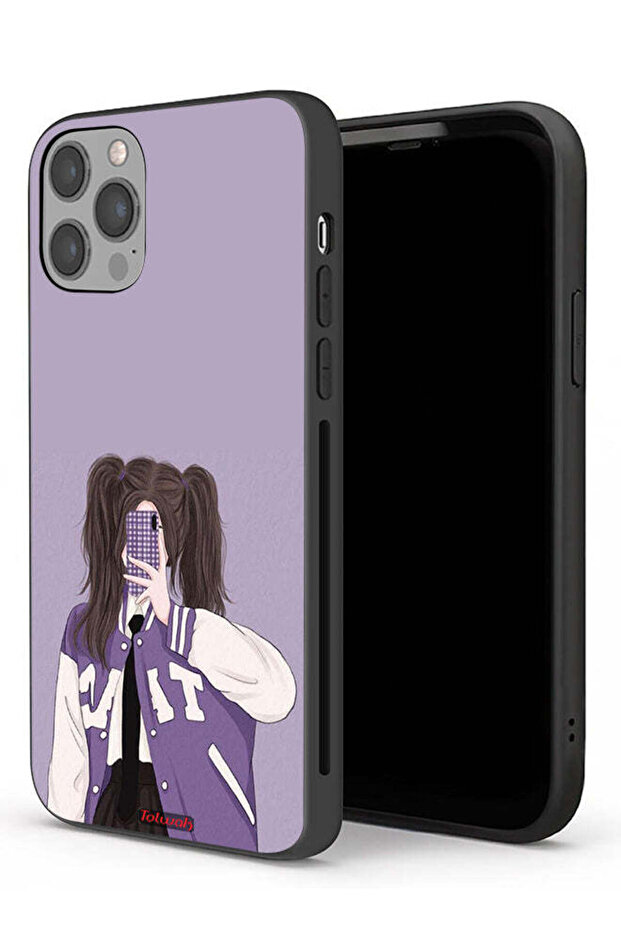 جراب حماية لجهاز Apple iPhone 12 Pro Max لالتقاط صور سيلفي
