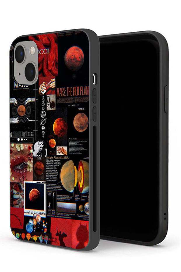 غطاء حماية لجهاز Apple iPhone 13 mini بتصميم Mars Art